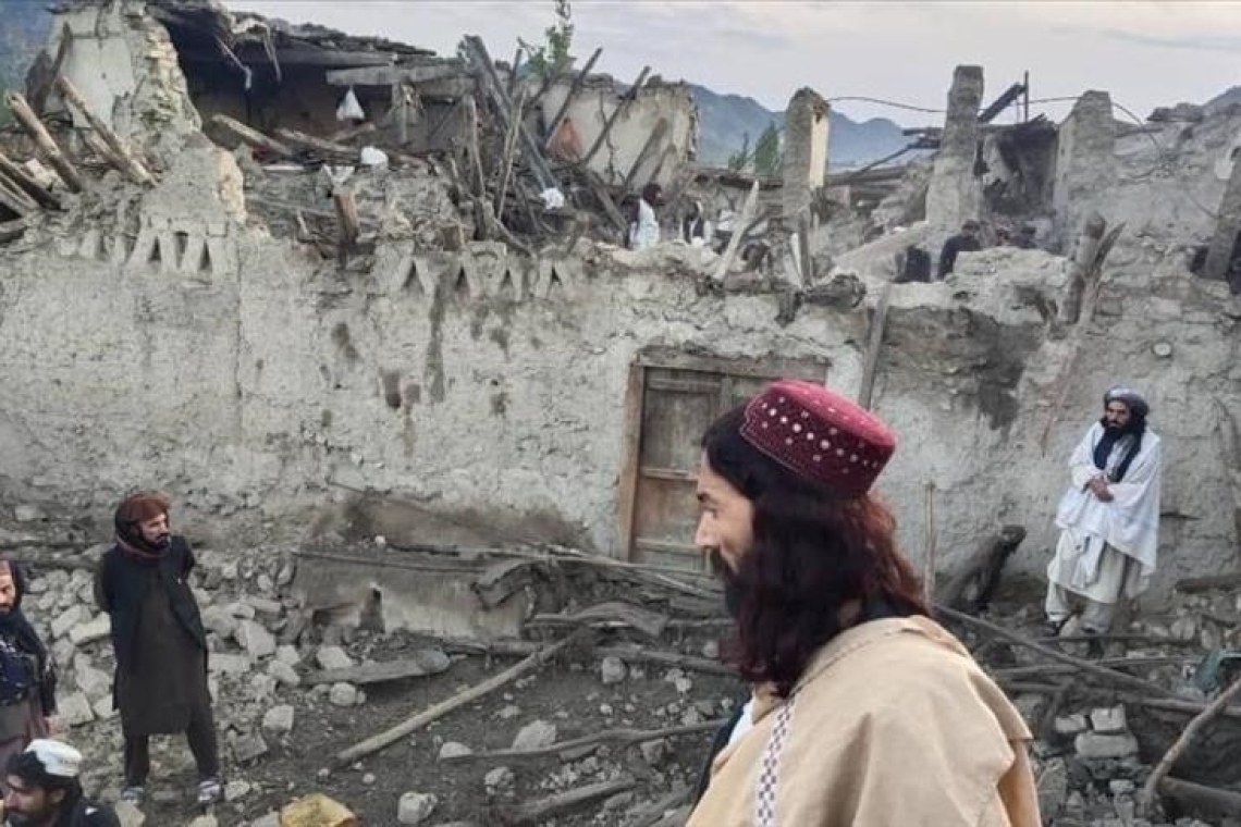 Afghanistan : Près de mille morts après un séisme dans le Sud-Est du pays